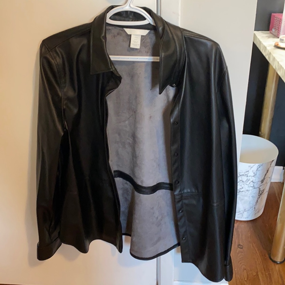 H&M LEATHER JACKET